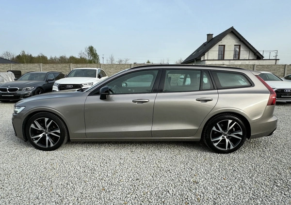 Volvo V60 cena 99990 przebieg: 92000, rok produkcji 2019 z Strumień małe 704